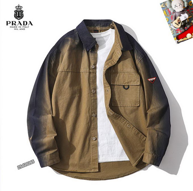 Prada Denim Jacket Mens ID:20250925-93